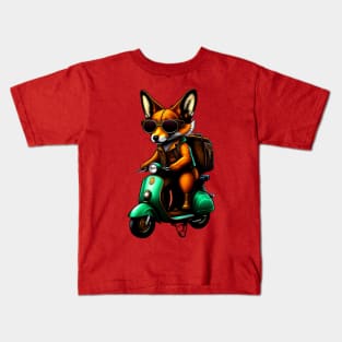 Fox Fursona Kids T-Shirt